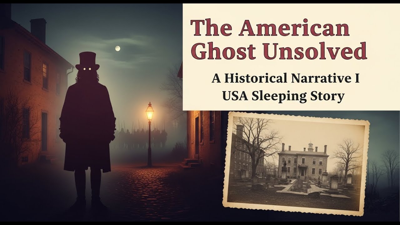 The American Ghost Unsolved: A Historical Narrative | USA Sleeping Story