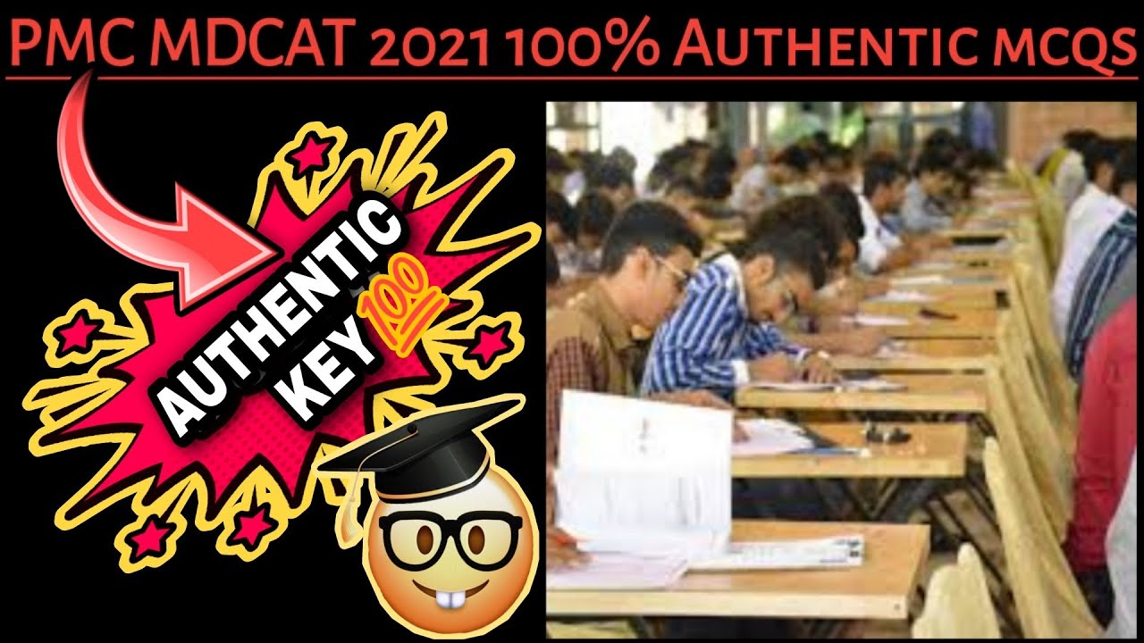 PMC MDCAT 2021 MCQS WITH 100% AUTHENTIC KEY OF ALL QUESTIONS||FROM 1 DAY TO 3 SEPTEMBER