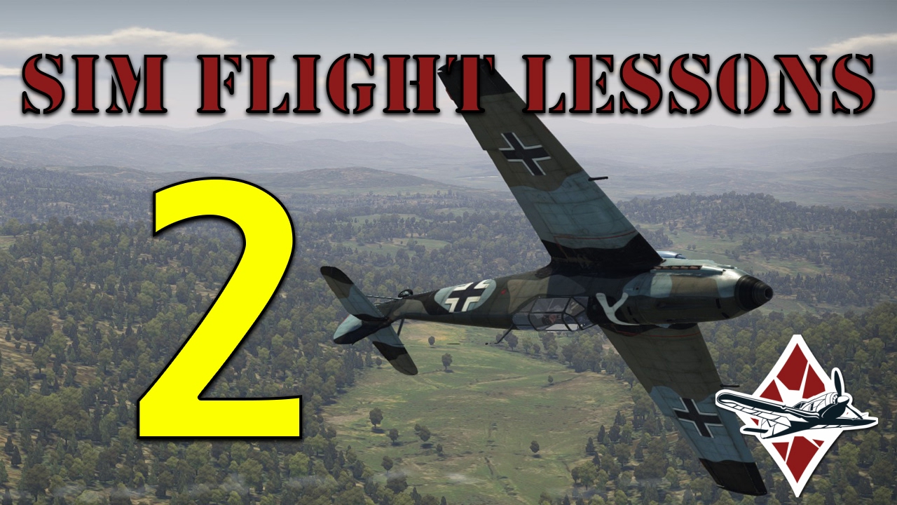 War Thunder Sim Flight Lesson 2 - Avoiding and Recovering Stalls