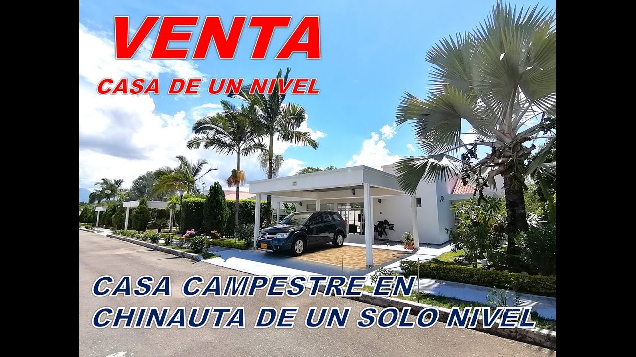 VENTA CASA EN CHINAUTA CON LOTE DE 1236 METROS VALOR  $ 990 MILLONES NEGOCIABLES