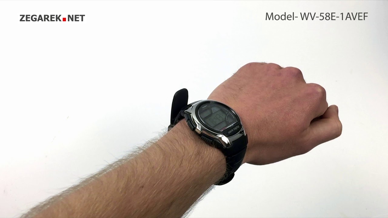 Casio Waveceptor WV-58E-1AVEF Waveceptor - Zegarek.net
