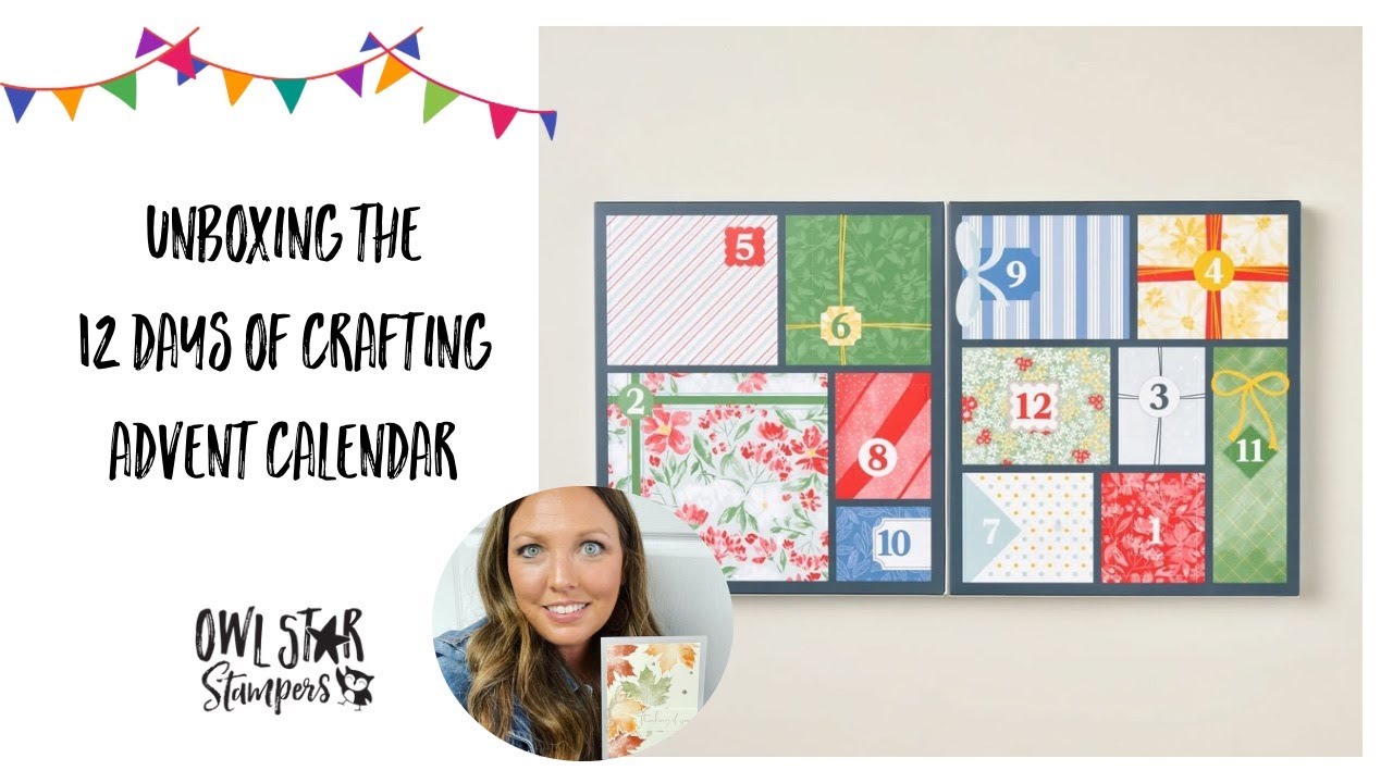 Unboxing the Stampin&rsquo; Up! 12 Days of Crafting Advent Calendar | See What&rsquo;s Inside!