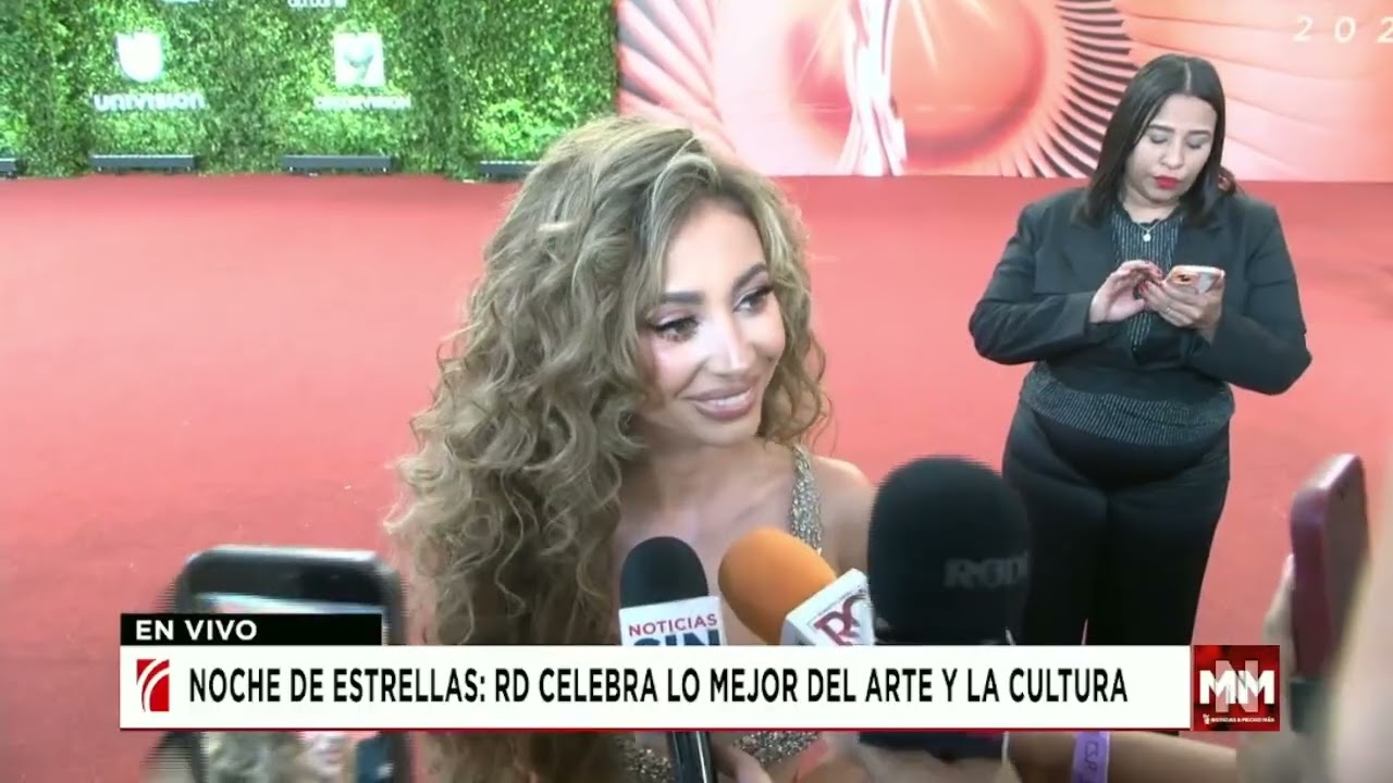 Noche de estrellas: RD celebra lo mejor del arte y la cultura