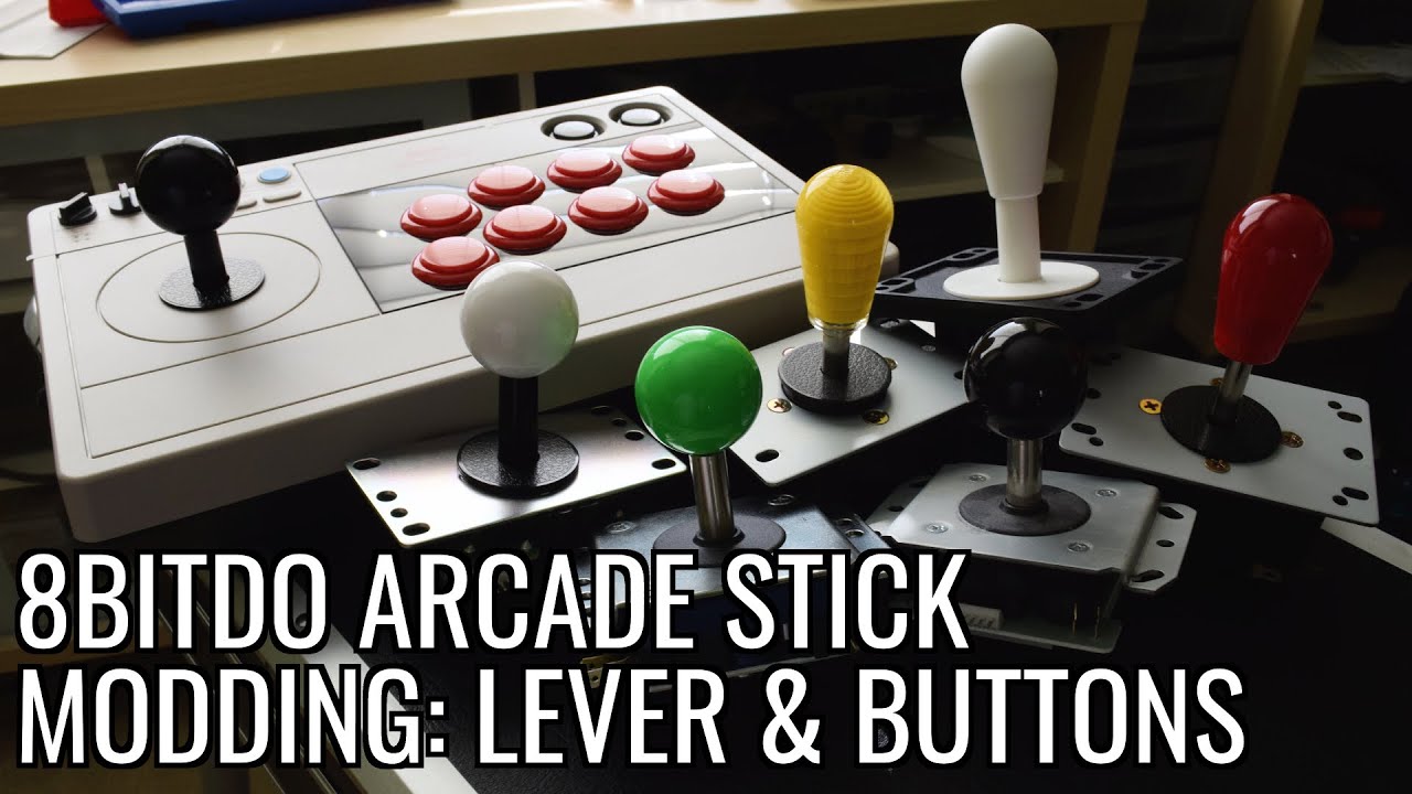 8BitDo Arcade Stick Basic Modding: Not Really Ultra-Moddable
