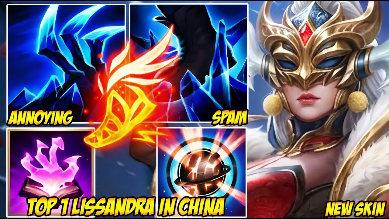 WILD RIFT CHINA TOP 1 LISSANDRA - PETALS OF SPRING LISSANDRA EXQUISITE EDITION (NEW SKIN)