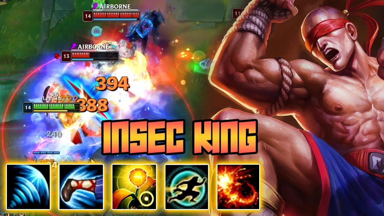 I AM THE LEE SIN FROM MONTAGE PLAYS (INSEC WON THE GAME)