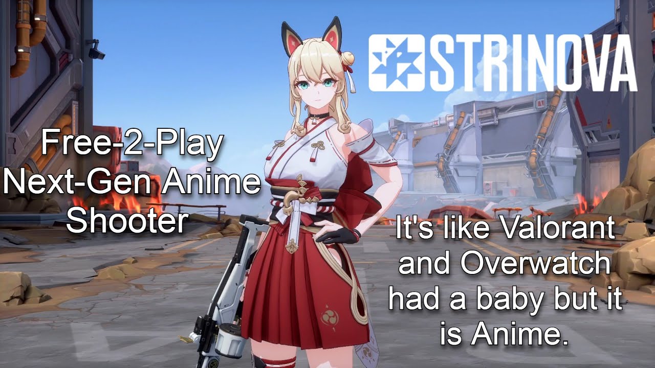 【Strinova】My First Time Playing This New Anime Shooter Game
