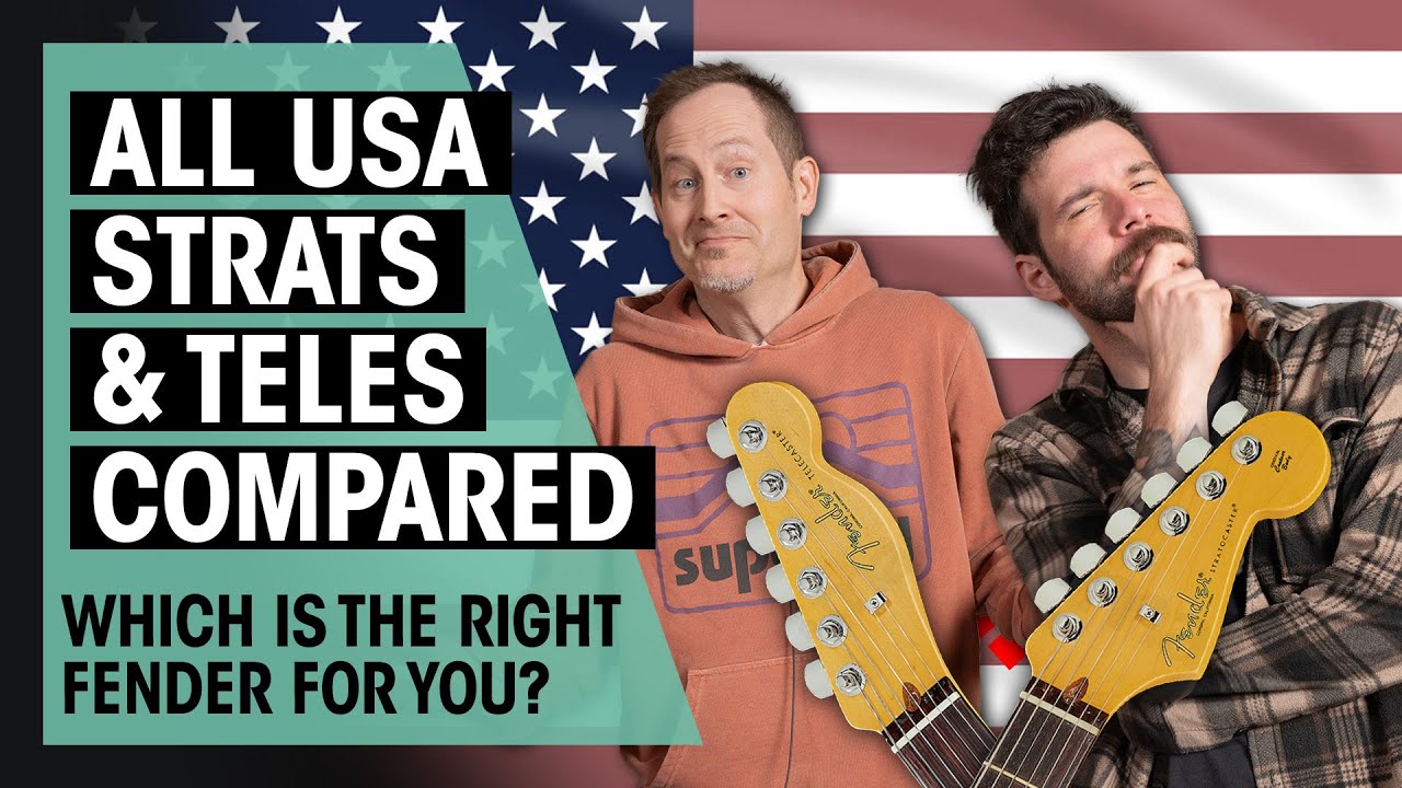 Which Is The Right Fender USA Guitar For You? | Kris & Guillaume | Thomann