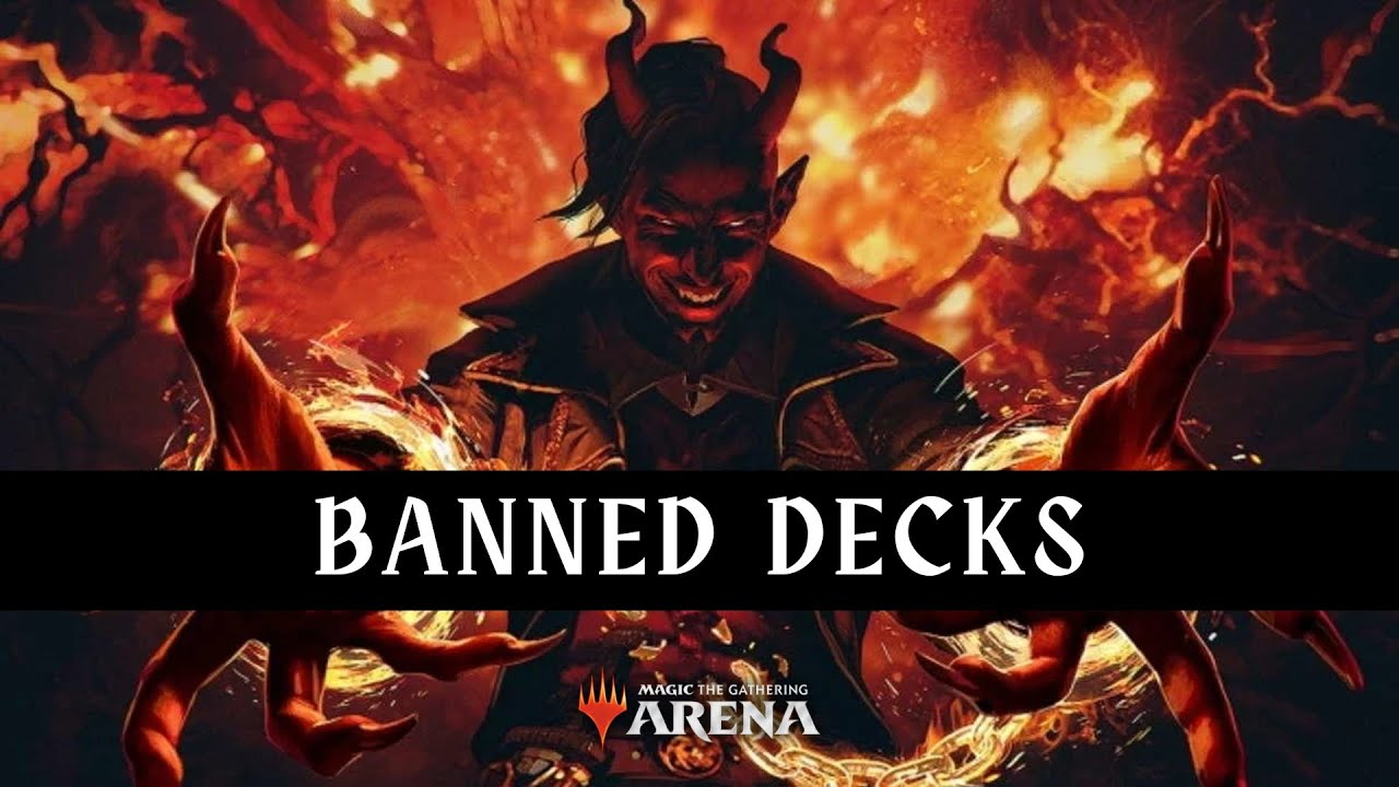 MTG ARENA BANNED DECKS!