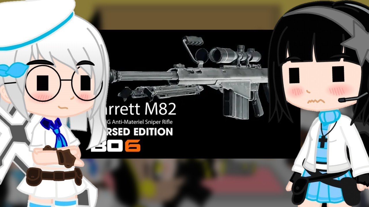 Nikke The Goddess Of Victory react to Cursed Guns | Barrett M82 Edition by SamClaymor (another one💀)