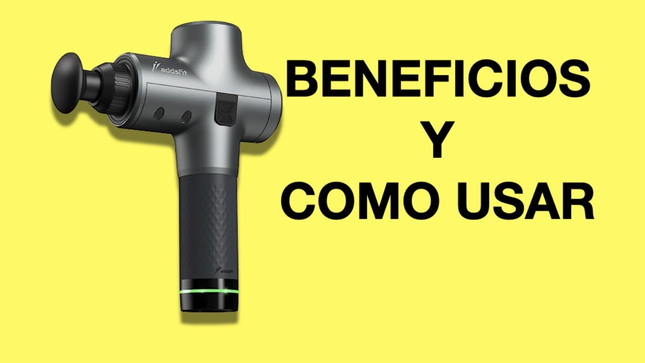 Pistola de Masaje Muscular:  Beneficios y Como Usar
