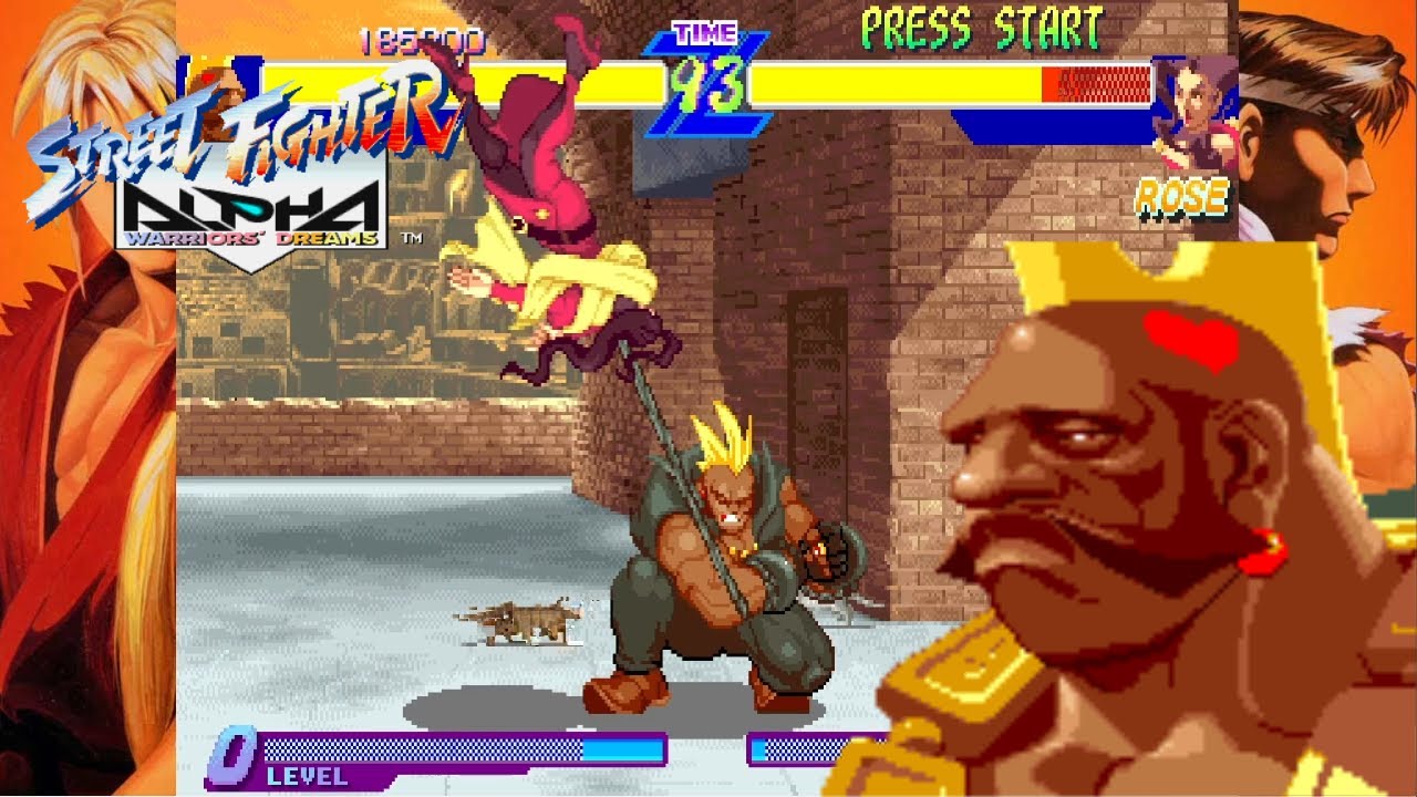 Birdie Playthrough - Street Fighter Alpha [ARCADE][HD]