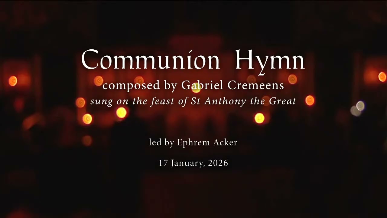 Communion Hymn for righteous saints
