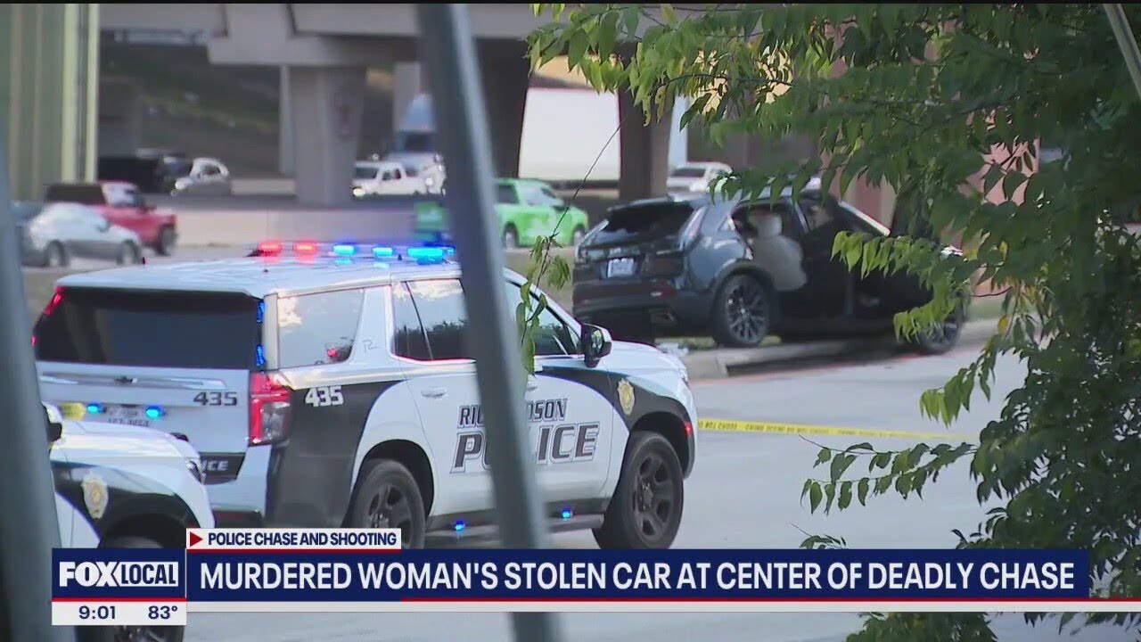Murdered Kaufman County woman's stolen car at center of deadly Richardson police chase