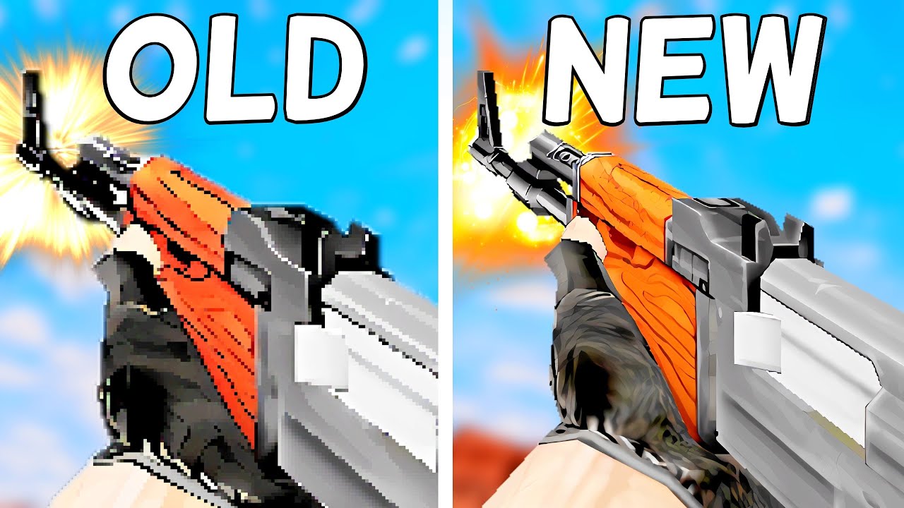Counter-Strike 1.6 - Original vs. Reanimated - Weapons Comparison