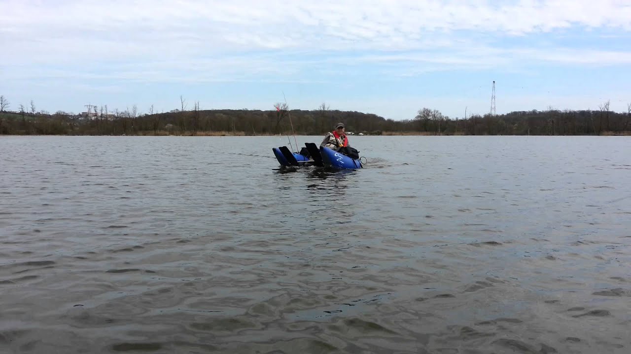 Essai Torqueedo 403 Ultralight sur float tube.