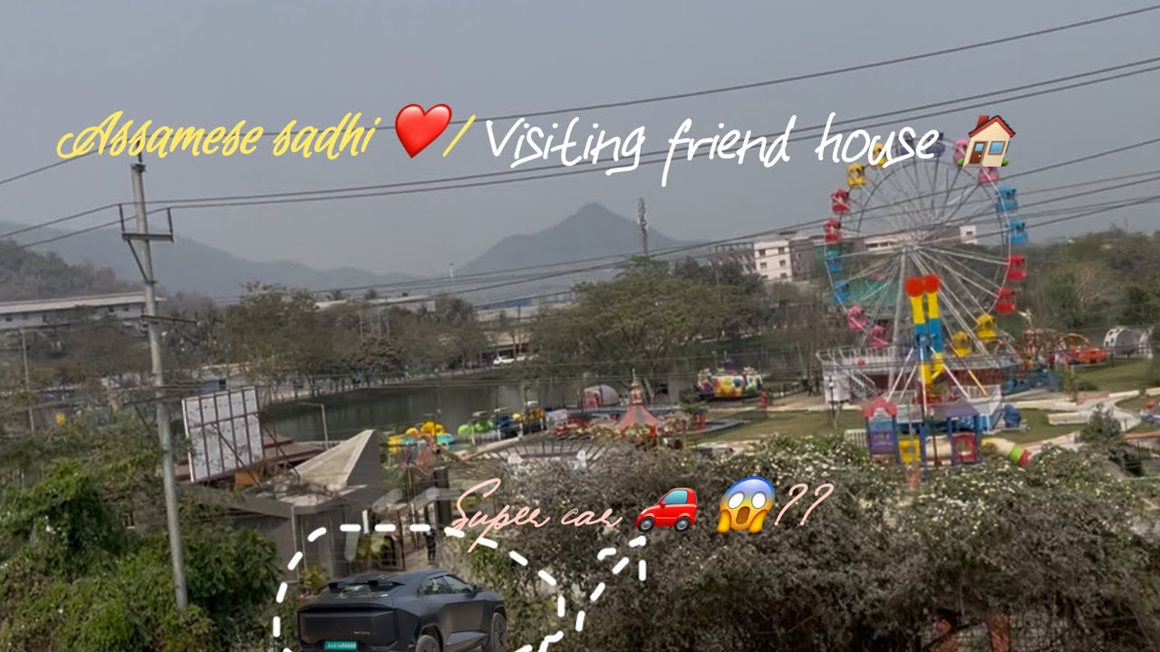 Travelling with friend// 🤭 first destination at Urmi’s home 🏡 #guwahati 