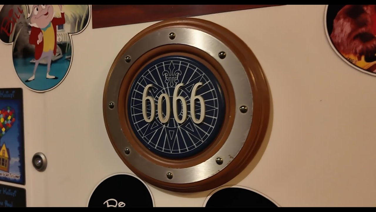 Disney Magic Stateroom 6066 (TIPS for Connecting Rooms & Magnetic Walls)