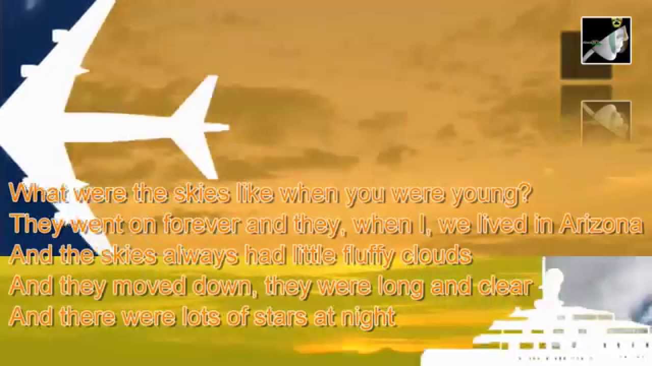 Fluffy White Clouds with lyrics by Orb
