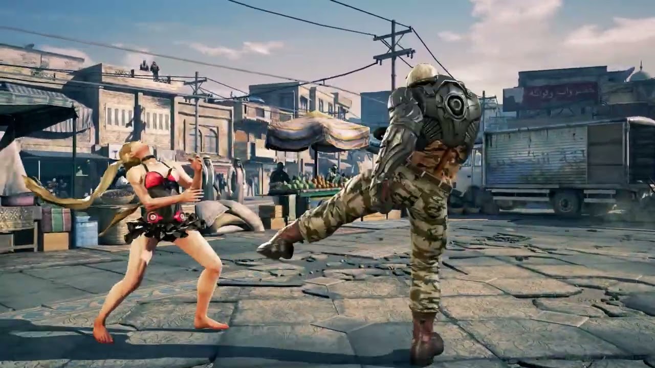 Tekken 7 Lucky Chloe vs. Bryan
