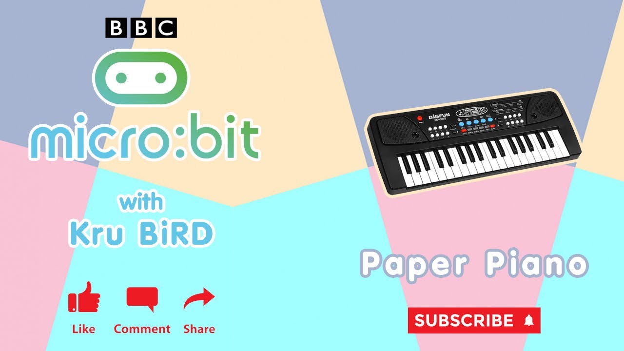 Micro:bit with Paper Piano