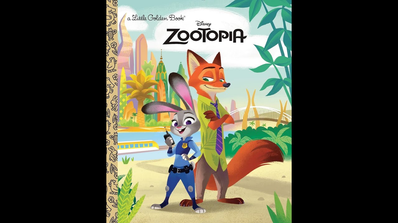 Zootopia Little Golden Book (Disney Zootopia) (Read Aloud) (Read Along) 2023