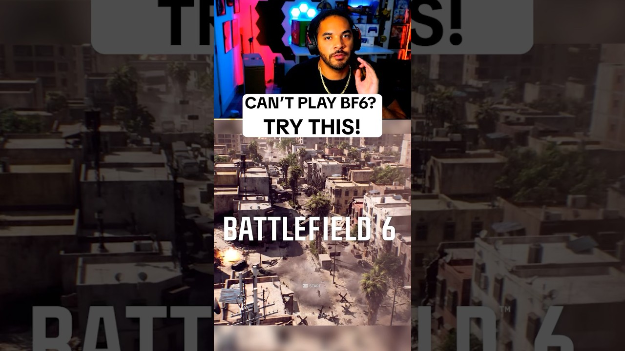 👀 FIX Battlefield 6 CRASHING ISSUES! #battlefield6 #battlefield6crash #battlefield #gaming #shorts