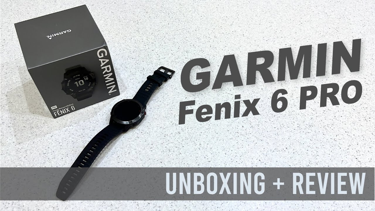 Reloj Garmin Fenix 6 PRO | Unboxing + Review en español