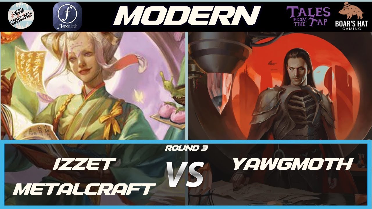 Иззет Метаккраф против Явгмота [MTG Modern, 3 раунд]