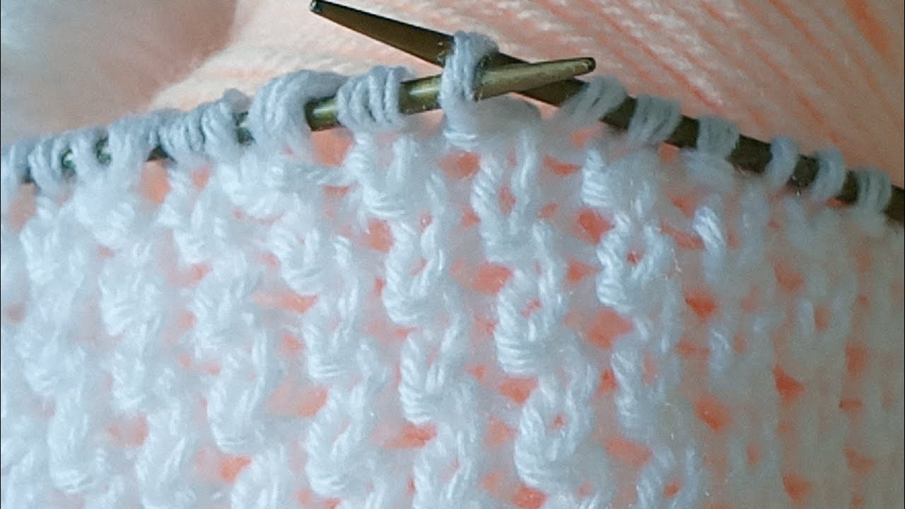 şiş işi &ccedil;ok kolay yelek yapımında kullanılabilir &ouml;rg&uuml; modeli #handi-craft #kinitting #crochet💐❤️