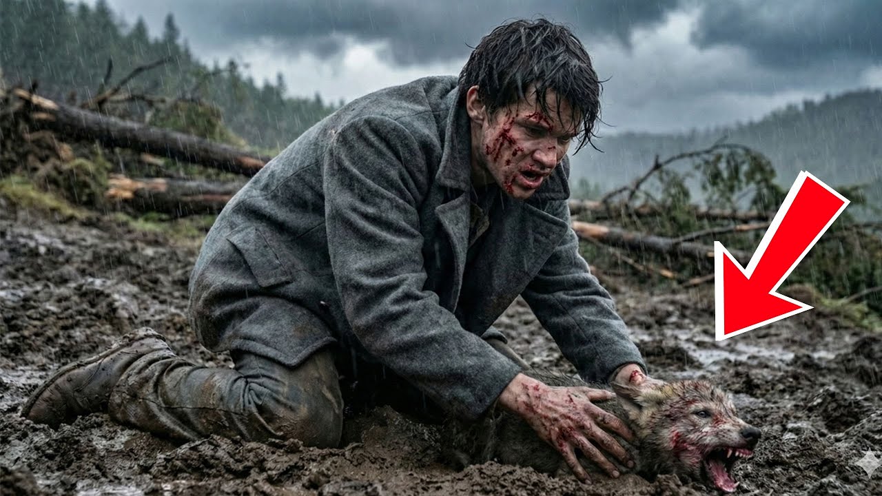 Сирота спас волчонка из грязевого плена, и спустя годы зверь отплатил ему невероятным чудом