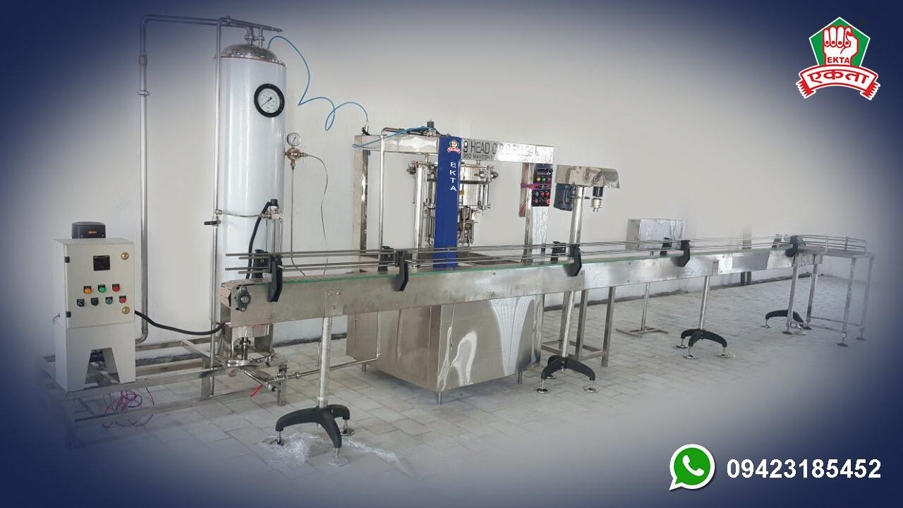 Glass Bottle Soda/soft Drink Machine (सोडा और सॉफ्ट ड्रिंक का उद्योग सुरू कर खुद का मलिक बनें)