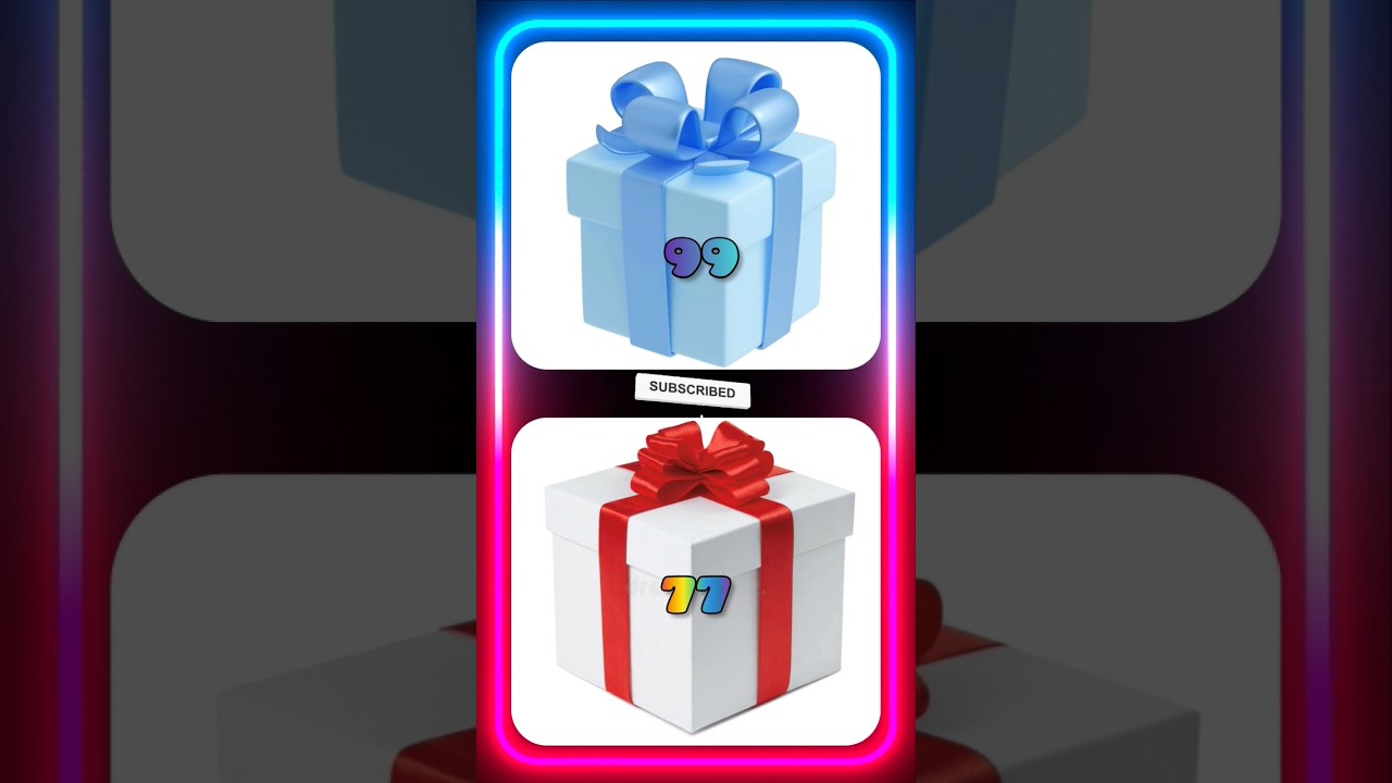 Choose your special gift box 🎁 