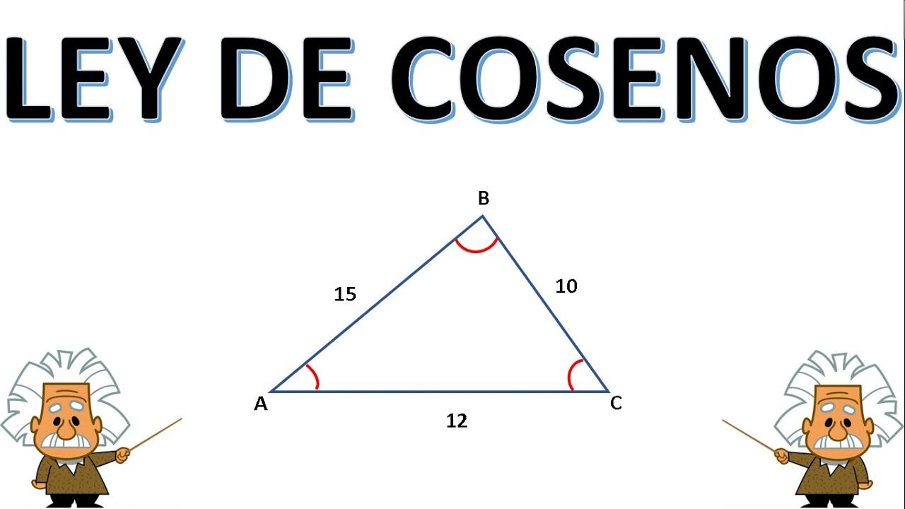 EJERCICIOS RESUELTOS APLICANDO LA LEY DE COSENOS 
