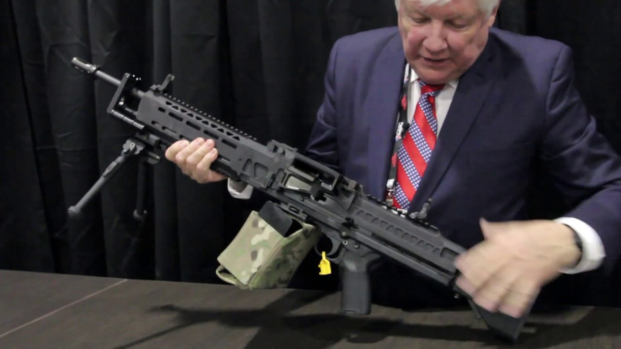 KAC - Knights Armament Company - 7.62 MachineGun - ShotShow 2019