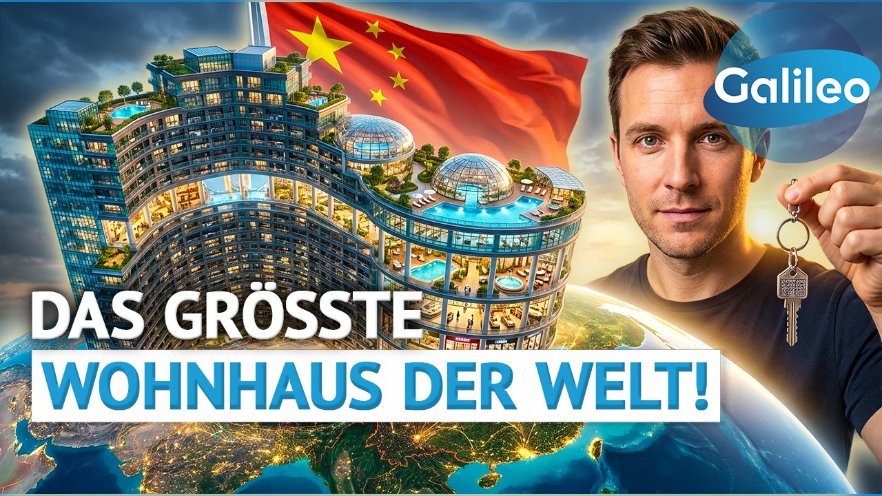 20.000 Menschen unter einem Dach: Zu Gast im größten Wohnhaus der Welt