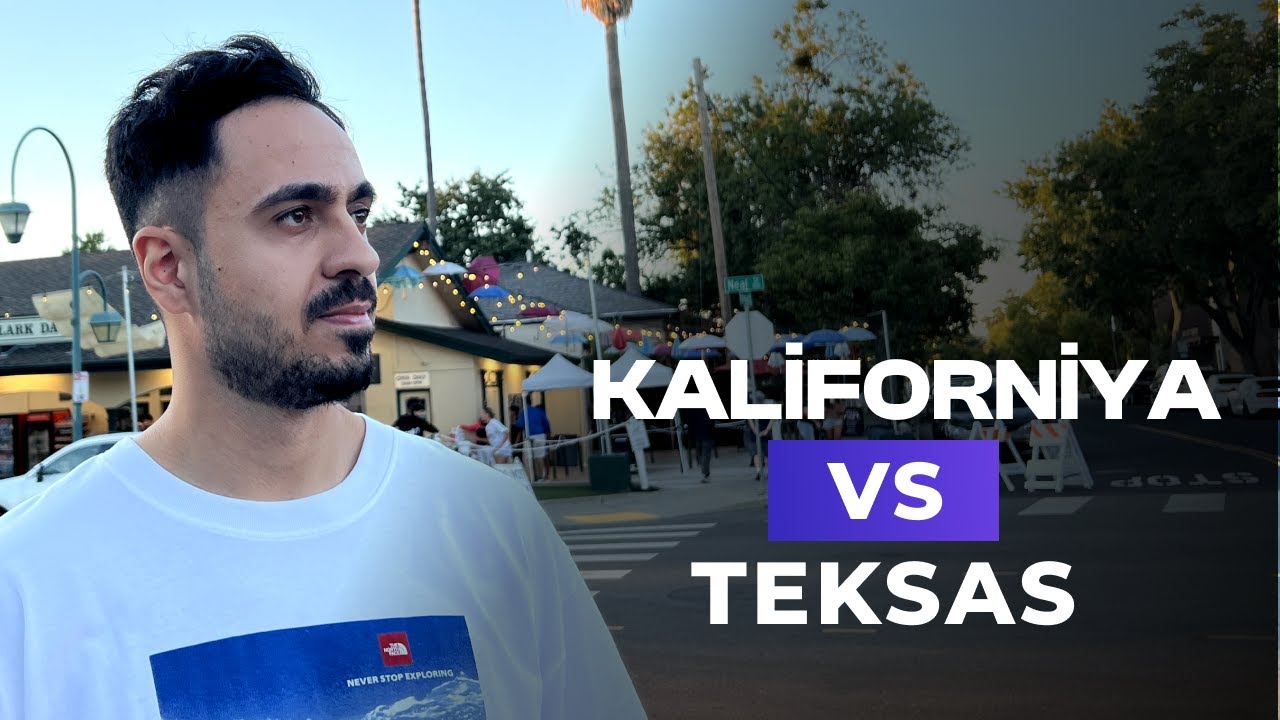 Teksasa Gəlməmək Üçün 5 səbəb | California -Texas Müqayisə
