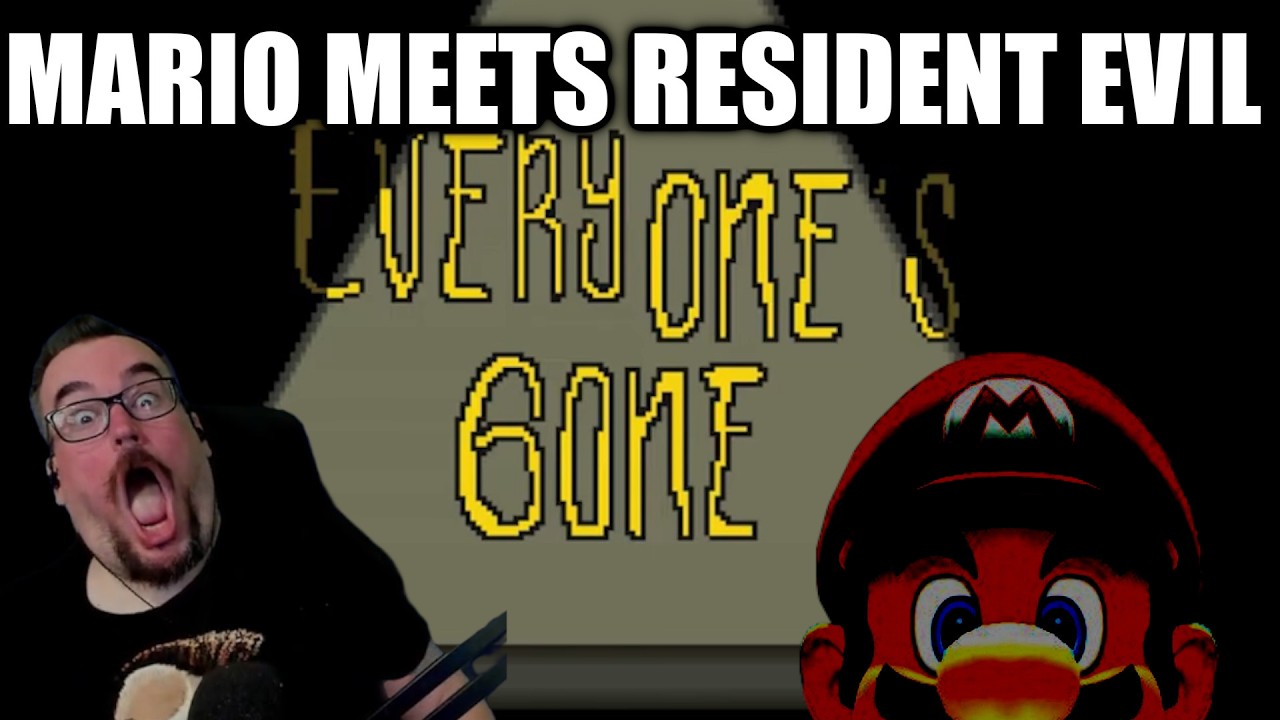 This hack crosses Mario with SURVIVAL HORROR and it's GENIUS