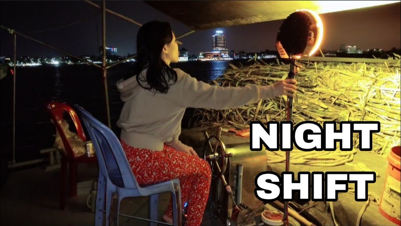 A Magical Night on the Mekong River | From Quiet Waters to Fireworks ✨