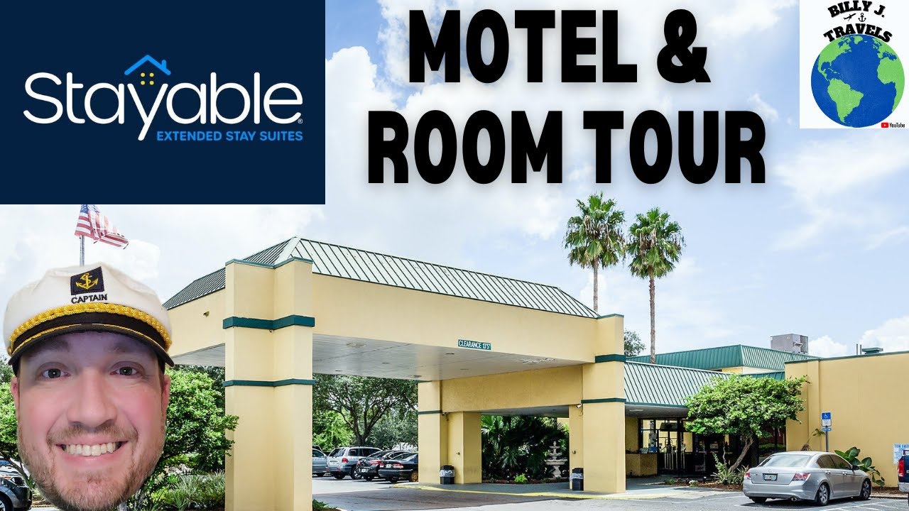 Stayable Extended Stay Suites Motel & Room Tour Plus Review - Jacksonville, Florida - April 2022