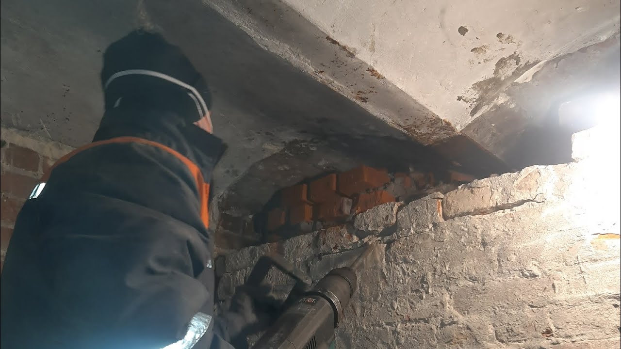 Отчёт о топке котла и начало демонтажа перегородок. 
