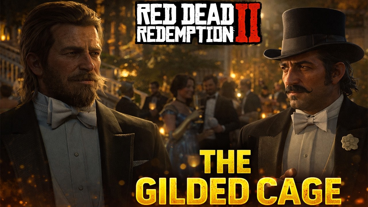 nside Saint Denis Elite Party | The Gilded Cage Mission #rdr2 #viral #gaming #pcgaming  #ps4 #xbox