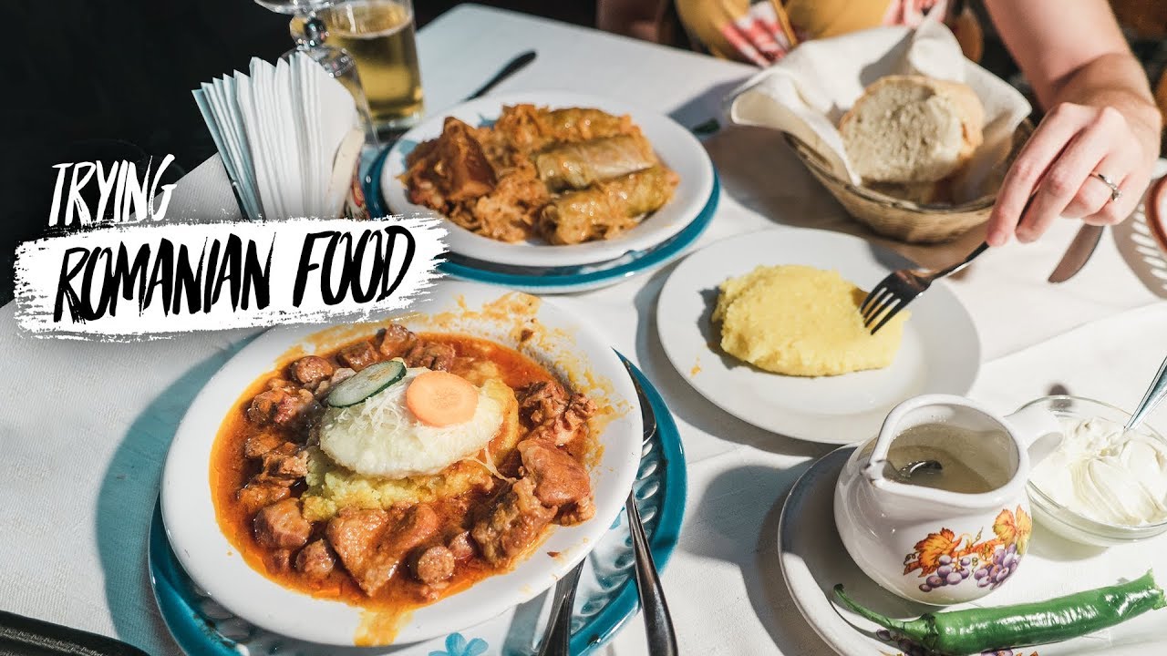 Romanian FOOD TOUR - 7 Dishes You HAVE to Try in Transylvania! 🍽