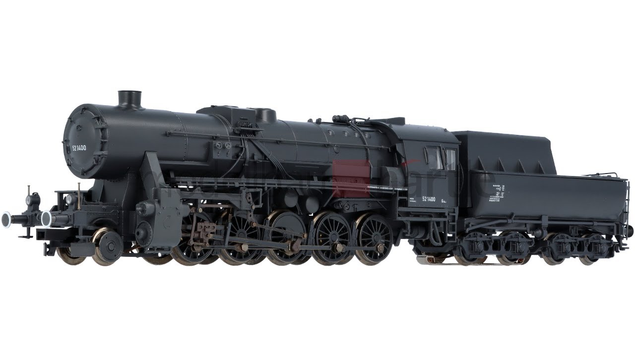 märklin 39532 / TRIX 25532 Güterzug-Dampflok BR 52 1400 DR | mfx Sound | Spur H0