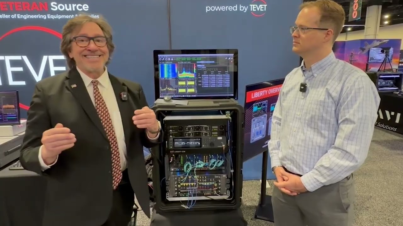 TEVET LIBERTY System  |  EW Training Video on a Keysight PXiE Chassis