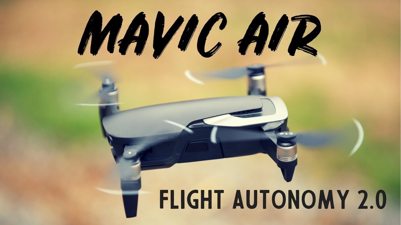 DJI Mavic Air Tutorial - Flight Autonomy 2.0 APAS - Can the Mavic Air avoid obstacles?