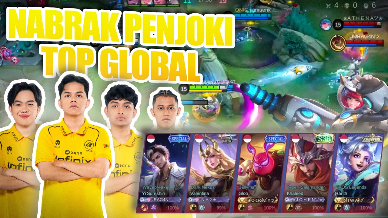 LAGI FULL ONIC NABRAK TOP GLOBAL 1-5