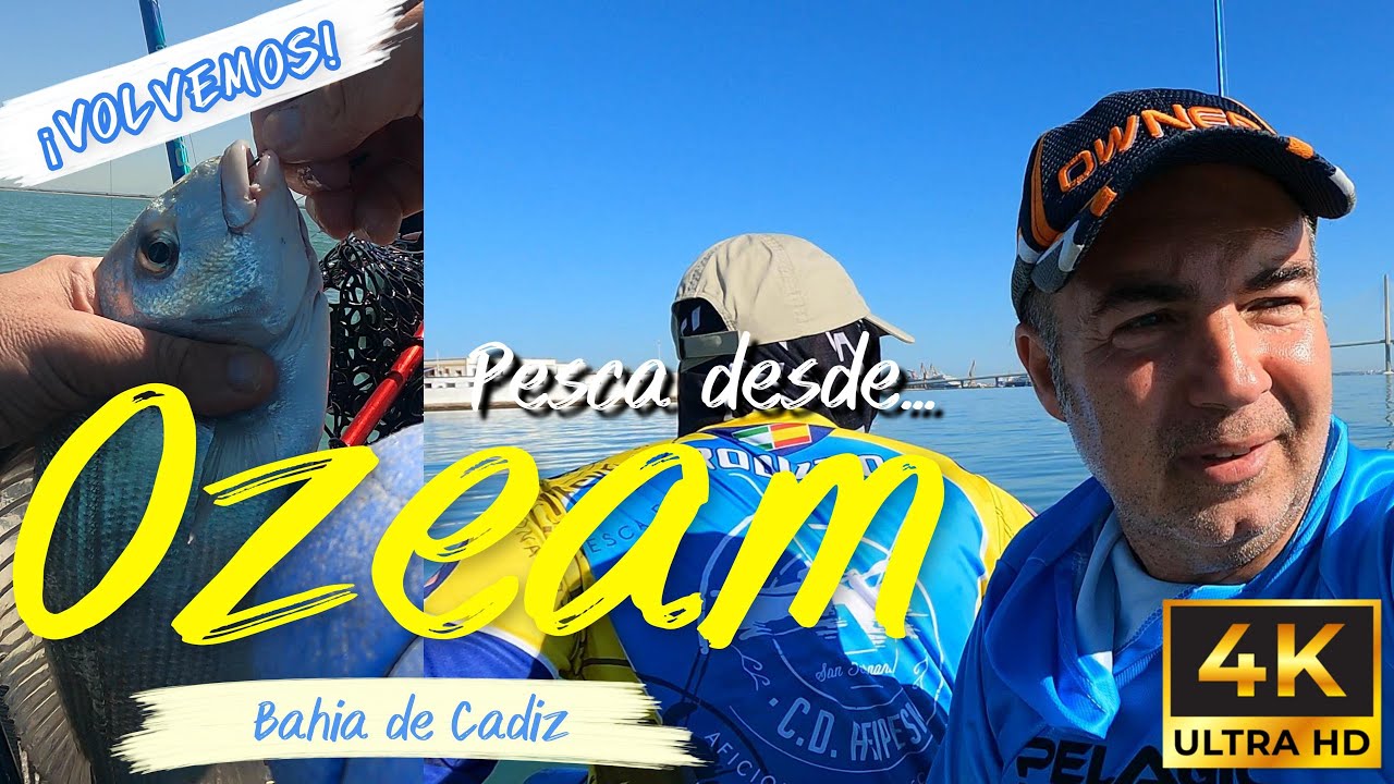 PESCA DESDE OZEAM 300 EN LA BAHÍA DE CÁDIZ