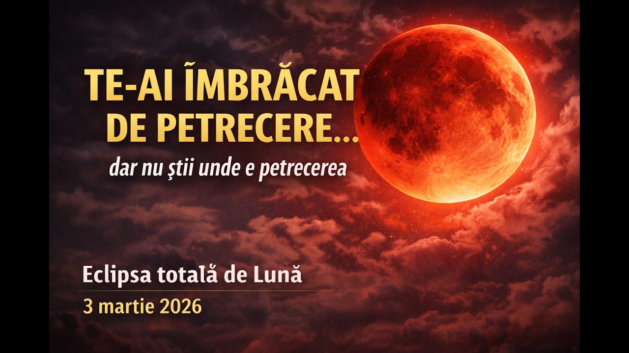 Eclipsa totală de Lună – 3 martie. Te-ai îmbrăcat de petrecere, dar nu stii unde e petrecerea