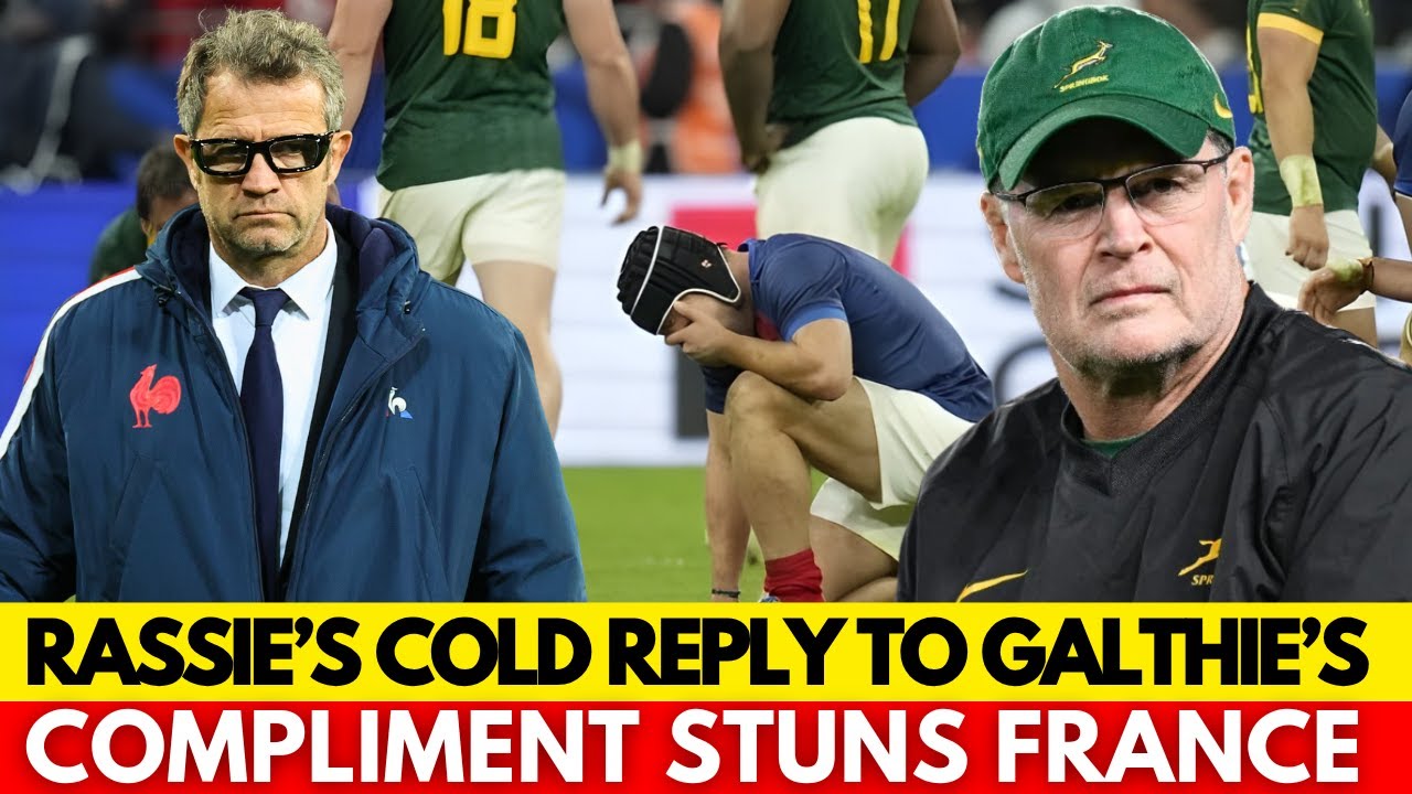 🚨RASSIE ERASMUS DOWNPLAYS FABIEN GALTHIE&rsquo;S PRAISE | SPRINGBOKS NEWS